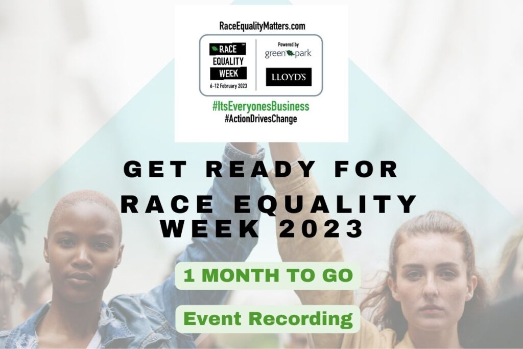 Get Ready for Race Equality Week 2023 1 month to go