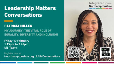 ICN Leadership Matters Conversation: Patricia Miller My Journey: the vital role of equality, diversity, and inclusion