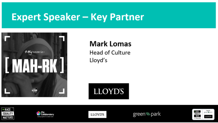Expert speaker Mark Lomas Lloyds