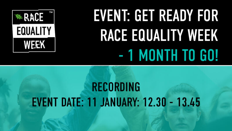 1 Month to Race Equality Week Event Recording