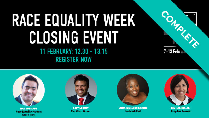 Race Equality Week Closing Event